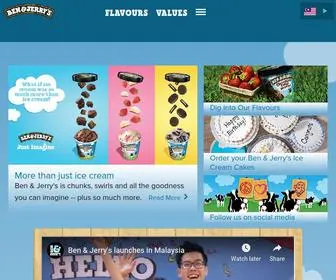 Benjerry.com.my(Ben) Screenshot