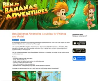 Benjibananas.com(Benji Bananas) Screenshot