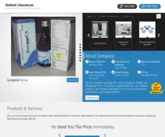Benkindlifesciences.com(Benkind Lifesciences) Screenshot