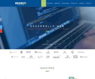 Benkio.com.mx(Benkio Comunicaciones) Screenshot