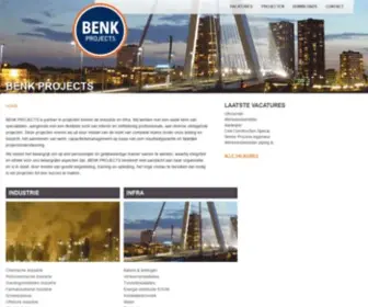 Benkprojects.nl(BENK PROJECTS) Screenshot