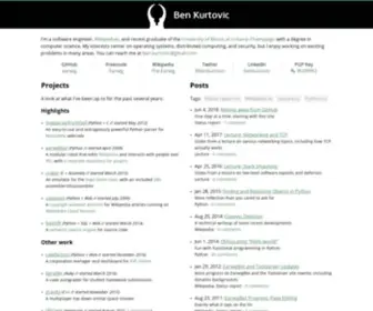 Benkurtovic.com(Ben Kurtovic) Screenshot