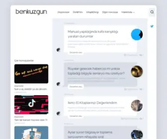 Benkuzgun.com(My Blog) Screenshot