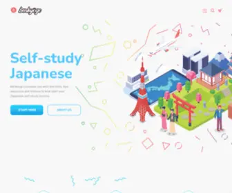 Benkyogo.co.uk(Self-Study Japanese) Screenshot