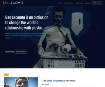 Benlecomte.com(Ben Lecomte) Screenshot