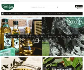 Benliogluzeytin.com(Benlioğlu Zeytincilik) Screenshot