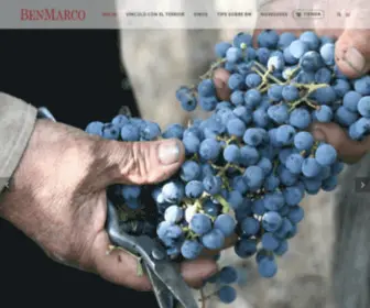 Benmarco.com.ar(BenMarco Wines) Screenshot