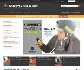 Benmeadows.com(Forestry Suppliers) Screenshot