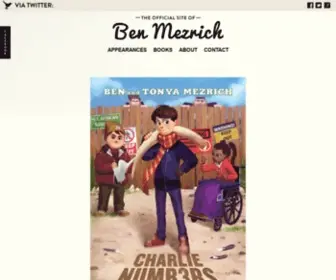 Benmezrich.com(Ben Mezrich) Screenshot