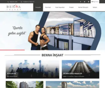 Benna-Insaat.com(Benna İnşaat) Screenshot