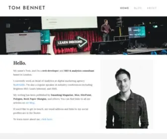 Bennet.org(Tom Bennet) Screenshot