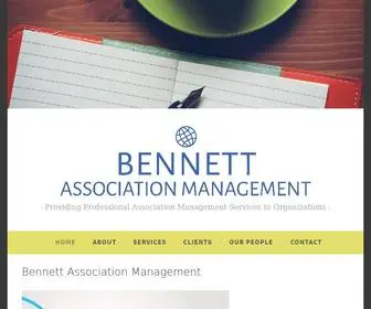 Bennett-Management-LLC.com(Providing Professional Association Management Services to Organizations) Screenshot