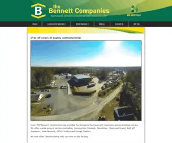 Bennettcompanies.com(The Bennett Companies) Screenshot