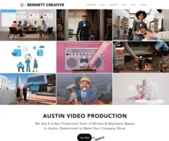 Bennettcreative.co(Austin Video Company) Screenshot