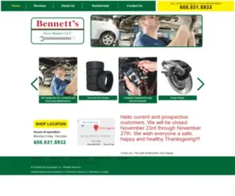 Bennettsautorepair.com(Bennett's Auto Repair LLC) Screenshot