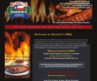 Bennettsbbq.com(Bennett's Bar) Screenshot