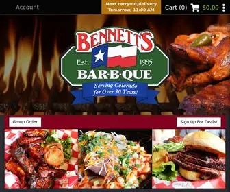 BennettsbbQarvada.com(Arvada, COMenu & Order Online)) Screenshot