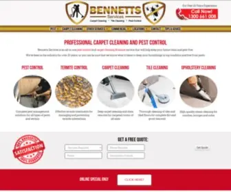 Bennettsservices.com.au(Bennetts Services Brisbane) Screenshot