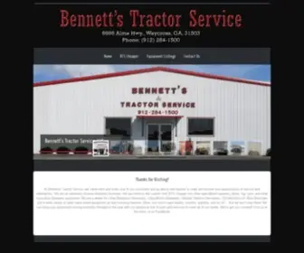 Bennettstractor.com(       ) Screenshot