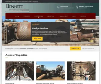 Bennetttrenchless.com(Bennett Trenchless) Screenshot