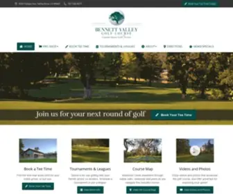 Bennettvalleygolf.com(Bennett Valley Golf Course) Screenshot