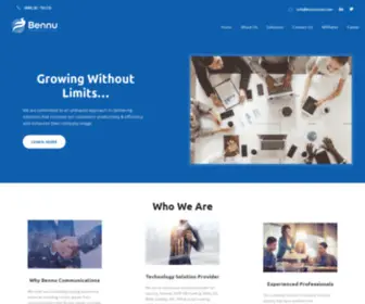 Bennucom.com(Growing Without Limits) Screenshot