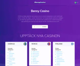 Bennycasino.com(Just another WordPress site) Screenshot