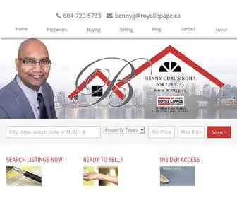 Bennyg.ca(Benny Gurusinghe) Screenshot