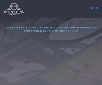 Bennyhinninstitute.org(Benny Hinn Institute) Screenshot