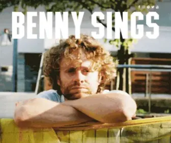 Bennysings.com(Benny Sings) Screenshot