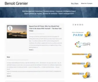 Benoit-Grenier.com(Benoit Grenier) Screenshot
