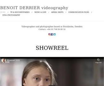 Benoitderrier.com(BENOIT DERRIER videography) Screenshot