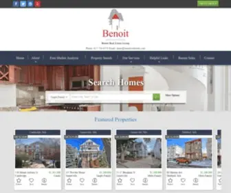 Benoitrealestate.com(Benoit Real Estate) Screenshot