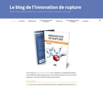 Benoitsarazin.com(Innovation de rupture) Screenshot