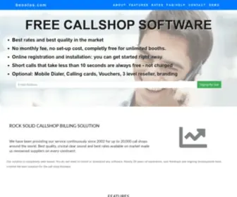 Benotos.com(Free Callshop Software) Screenshot