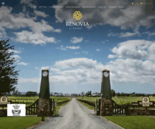 Benoviawinery.com(Benoviawinery) Screenshot