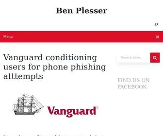 Benplesser.com(Ben Plesser) Screenshot