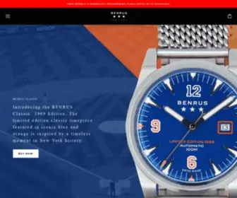 Benrus.com(Benrus Watch Company) Screenshot