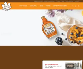 Bens-Maple-Syrup.com(100% Pure New Hampshire Maple Syrup for Sale Online) Screenshot