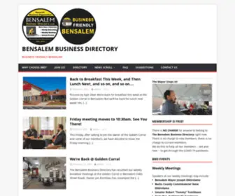 Bensalembusinessdirectory.com(Business Friendly Organization) Screenshot