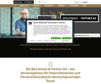 Benschulz-Partner.de(Ben Schulz & Partner AG (ehemals werdewelt)) Screenshot