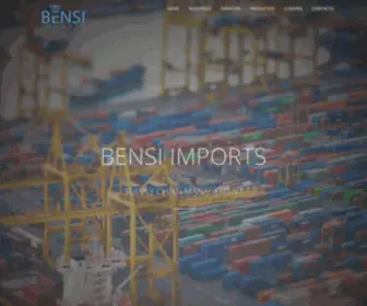 Bensi.com.mx(Bensi Imports) Screenshot