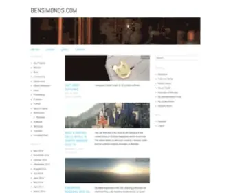 Bensimonds.com(Ben Simonds Personal Blog) Screenshot