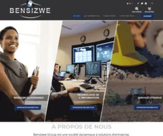 Bensizwe.com(Bensizwe – is a dynamic corporate solutions business) Screenshot