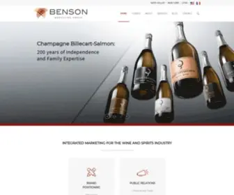 Bensonmarketing.com(Benson Marketing Group) Screenshot