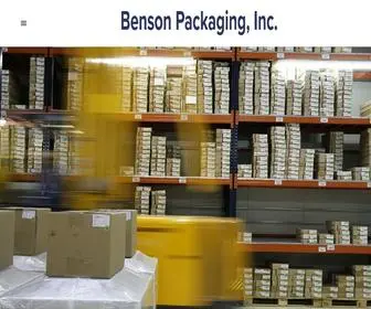 Bensonpackaging.com(Benson Packaging) Screenshot