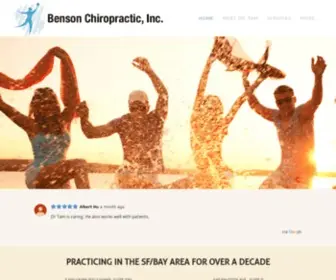 Bensontamchiropractic.com(Benson Tam Chiropractic) Screenshot