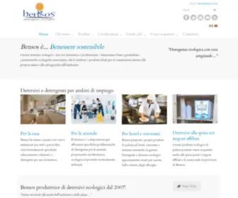 Bensos.com(Bensos ★ detergenza ecologica) Screenshot