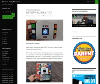Benspark.com(BenSpark Family Adventures) Screenshot
