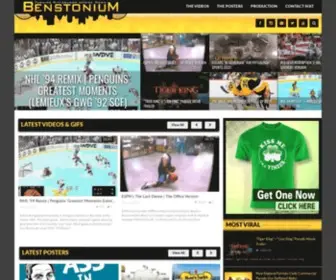 Benstonium.com(Turning Pittsburgh Upside Down) Screenshot